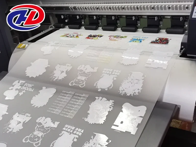 What are the components of heat transfer film?