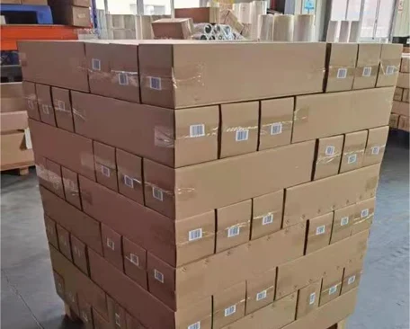 Packaged DTF film in the warehouse
