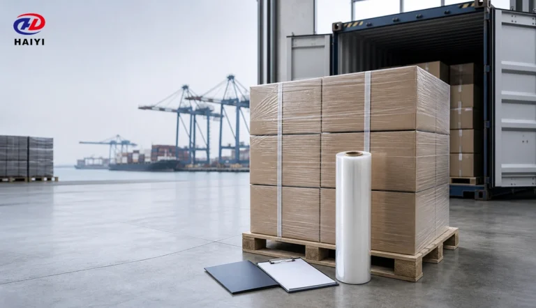 DTF film rolls and export cartons prepared for international shipment