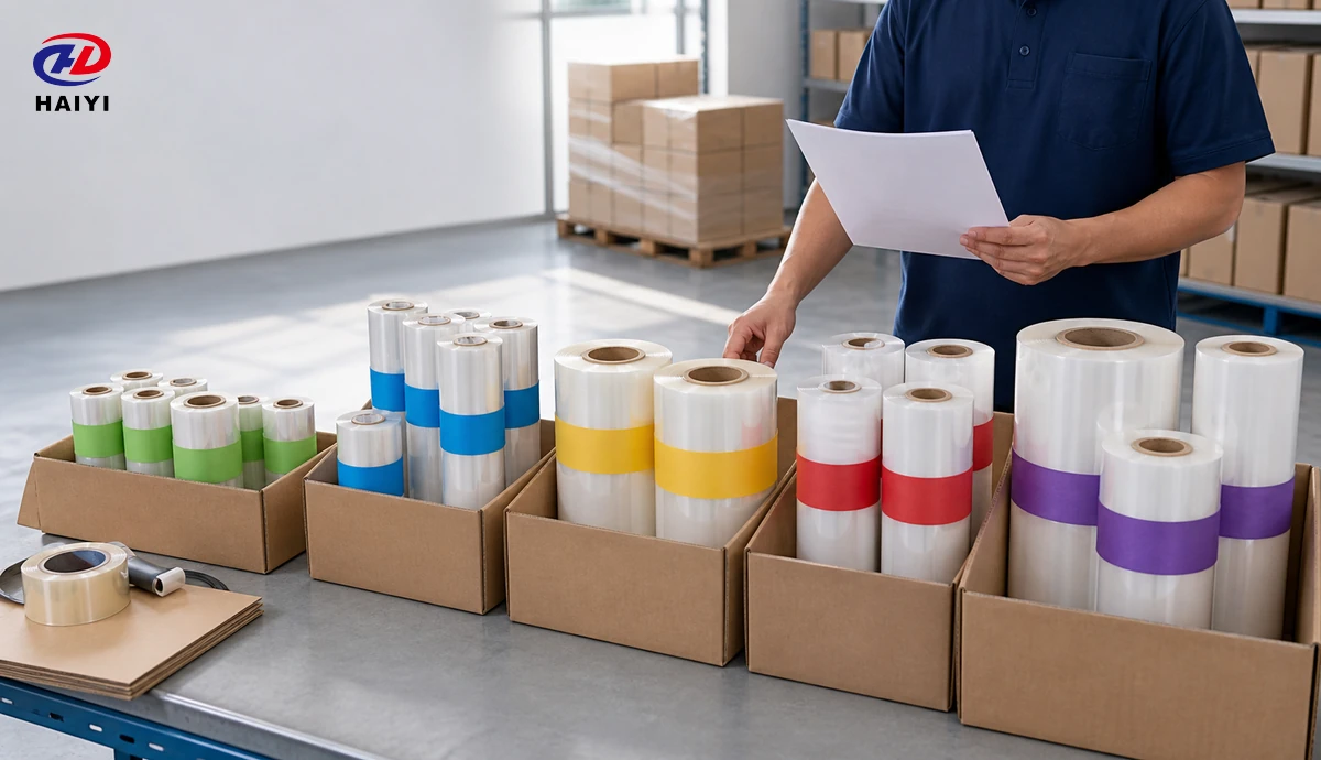 Mixed SKU wholesale DTF film order with different roll formats