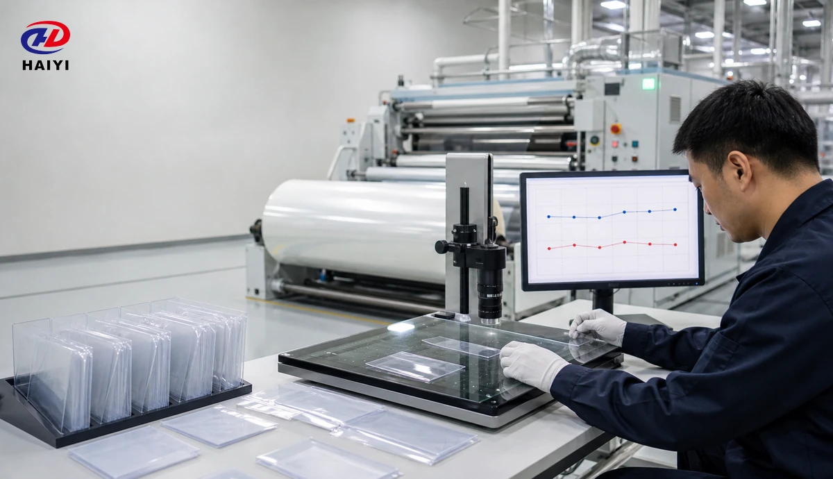 DTF film dimensional stability measurement and batch quality control