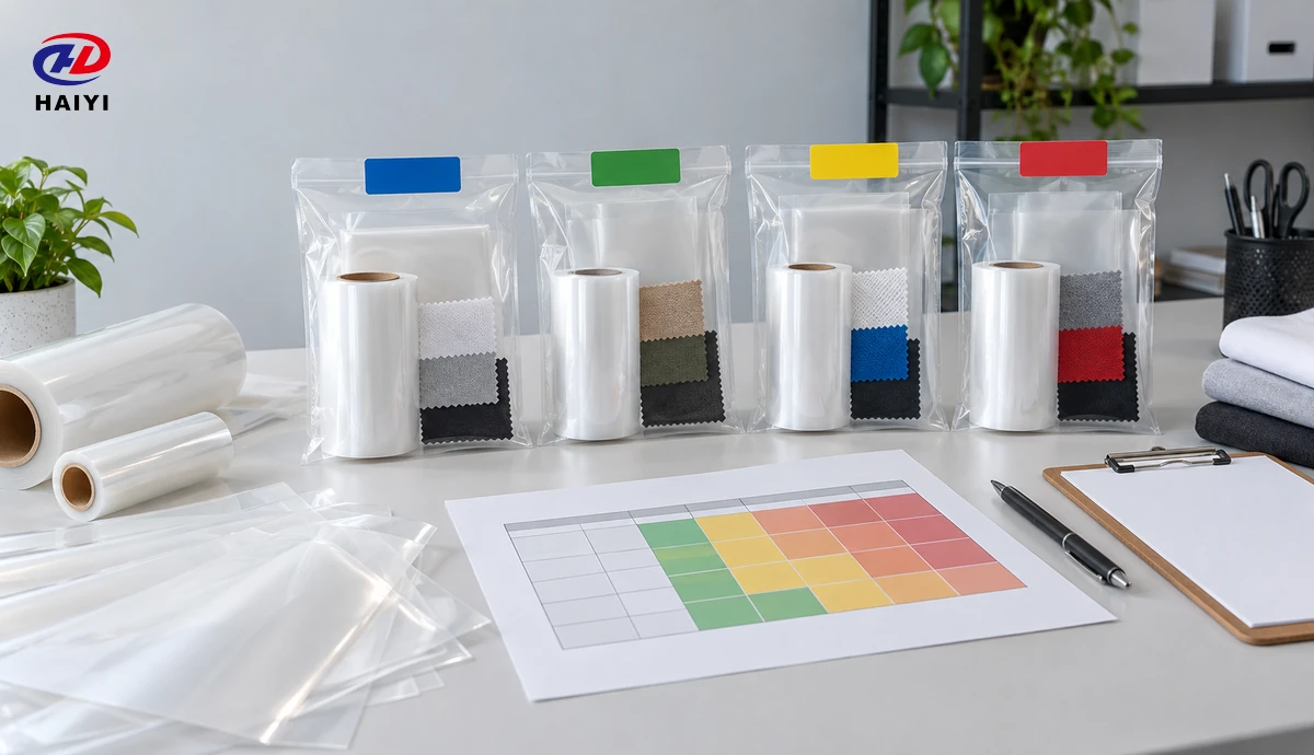 Four DTF film purchase situations organized by risk and evidence level