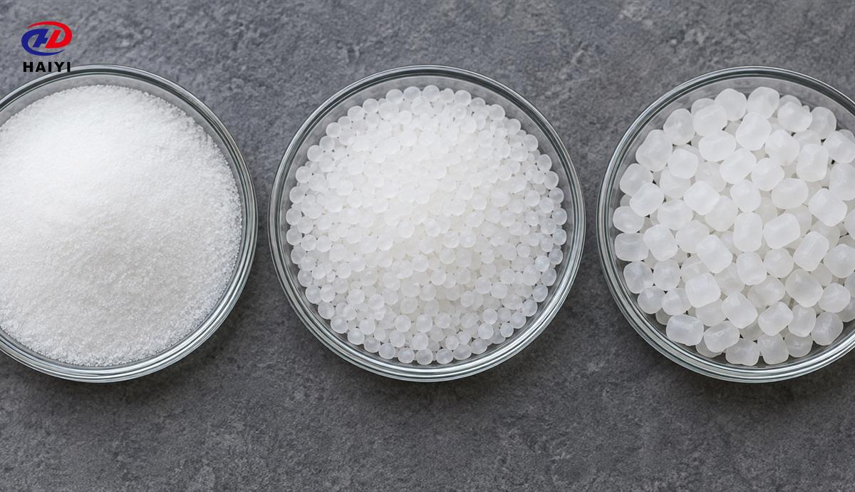 Fine medium and coarse DTF hot melt powder particle grades
