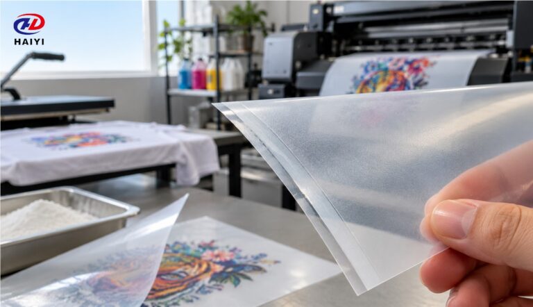 DTF film layer functions and transfer process: featured