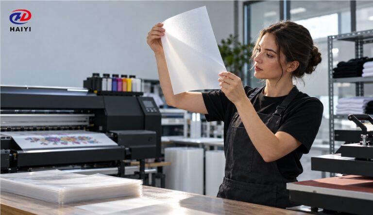identifying the printable side of DTF film: featured